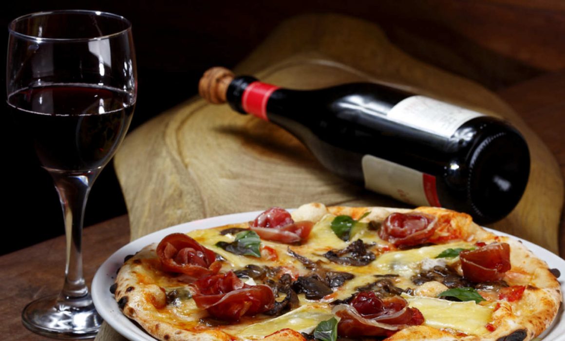 pizza e vino