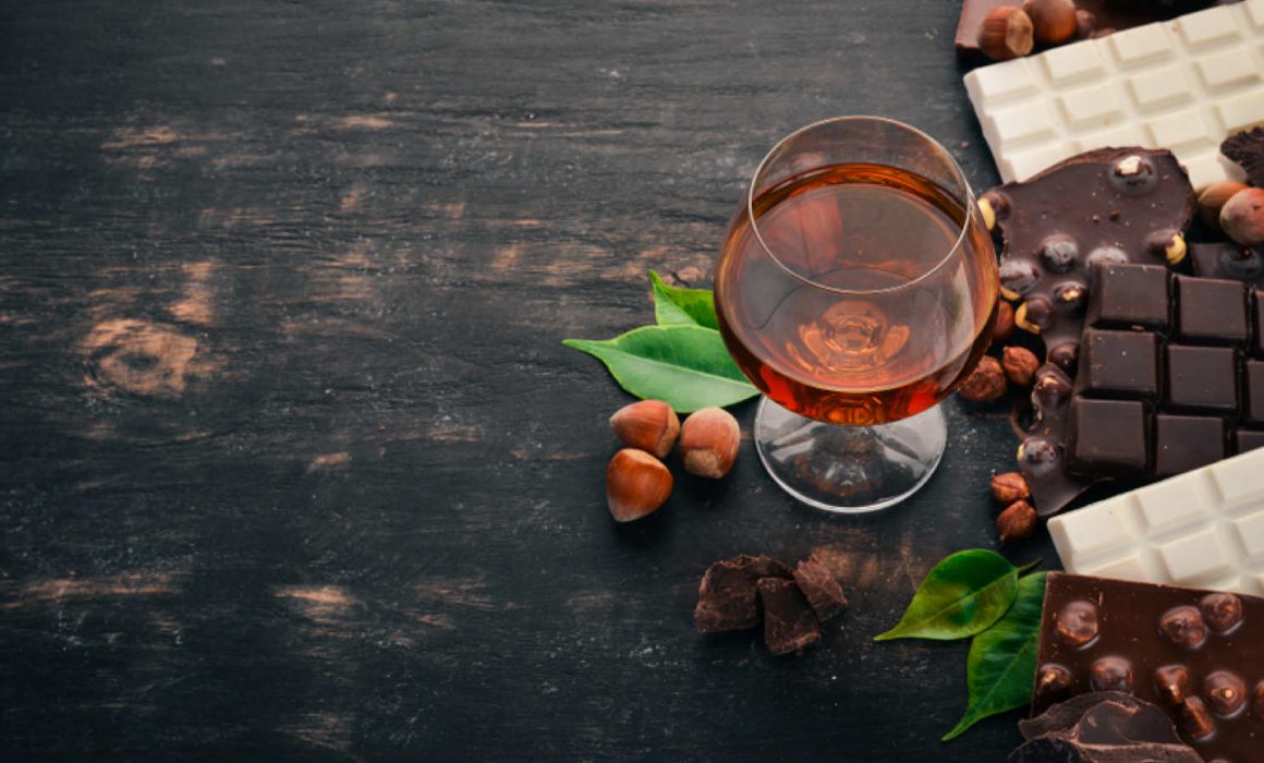 vino e cioccolato